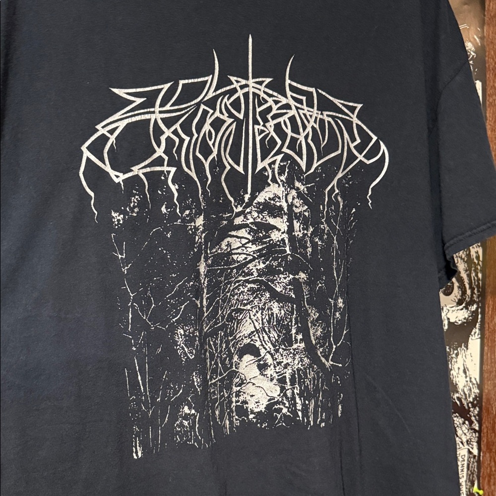 Wolves in the Throneroom - silver forest shirt XL